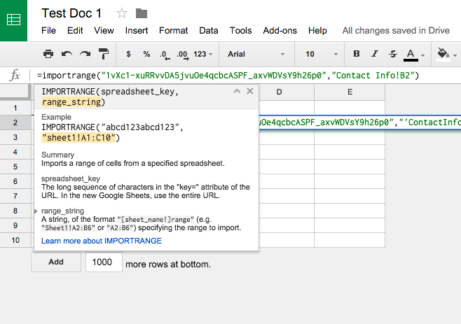 How To Fill An Import Range Function With Dynamic References | Lee Kennedy